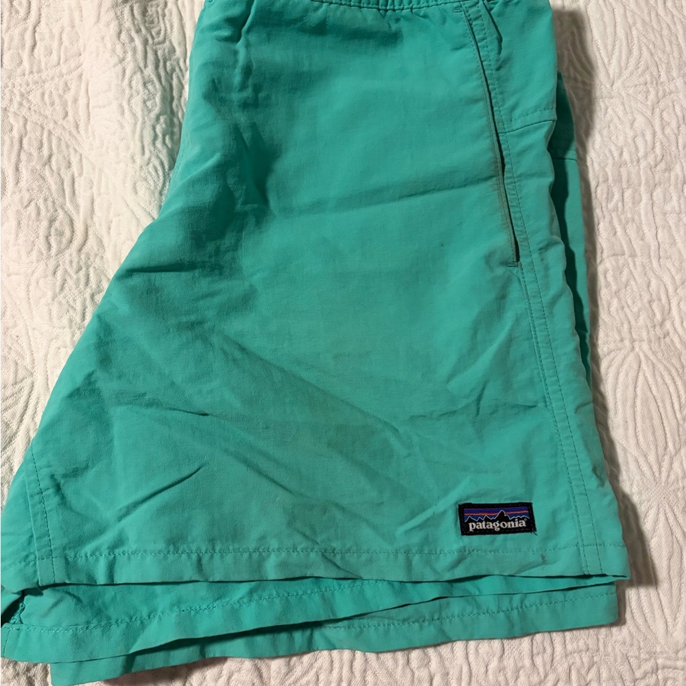 Patagonia Teal Shorts